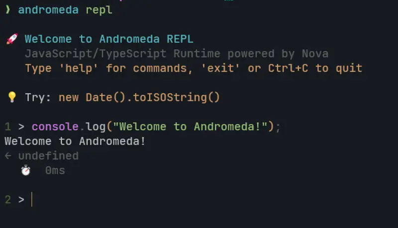 ⭐️ Andromeda preview