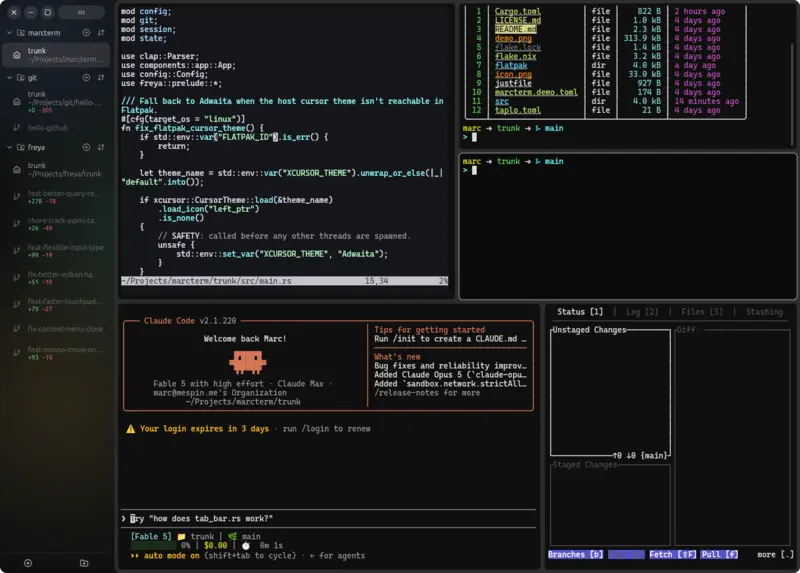 💻 marcterm preview